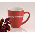 wholesale colored glazed porcelain mug